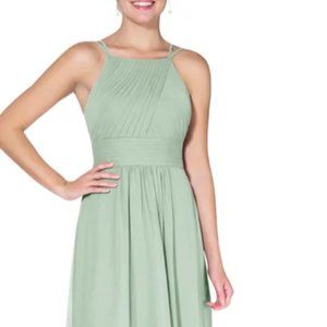 Bridesmaid Dress - Azazie - Agave
